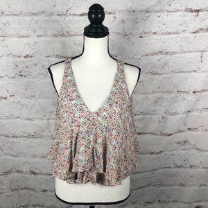 NWOT Katlyn Belly Tank Top Blouse Sz Medium